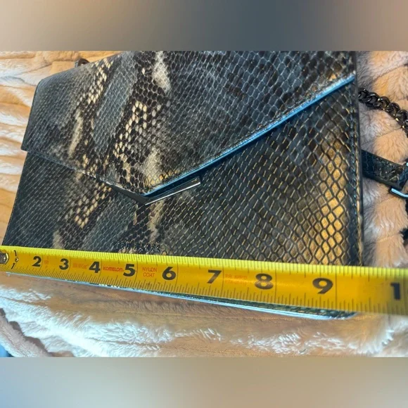 Ted Baker Enaaria Snake Print Leather Crossbody Bag NEW CONDITION - Picture 8 of 11